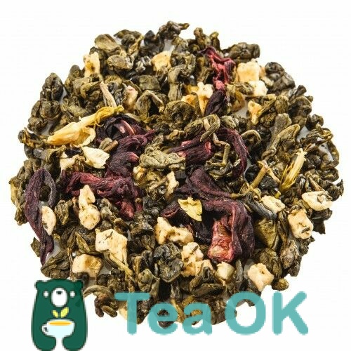 Чай зелений з добавками Смородина-Жасмин 