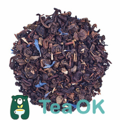 Чай зелений з добавками Чорничний з ароматом йогурту Premium