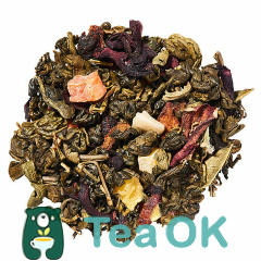 Чай зелений Зелений равлик з добавками східних фруктів