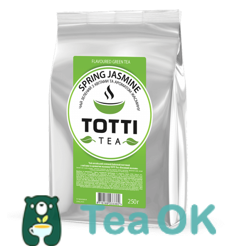 Чай зелений листовий TOTTI TEA Spring Jasmine 250 г 