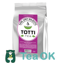 Чай чорний листовий TOTTI TEA Earl Grey Majestic 250 г