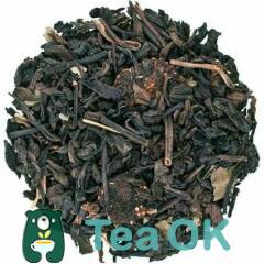 Чай розсипний з добавками Шу Пу-Ер Апельсин