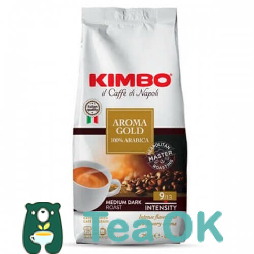 Кава у зернах KIMBO AROMA GOLD 100% ARABICA 250г 