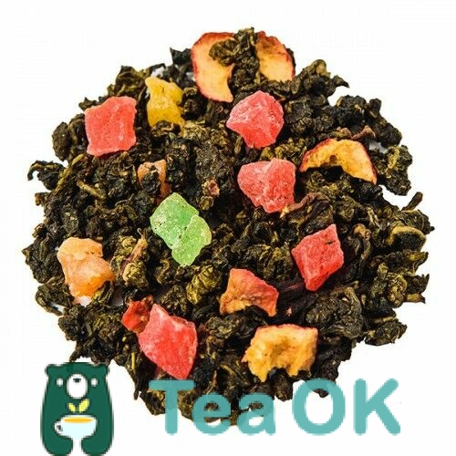 Чай зелений китайський Улун Оолонг зі східними фруктами 