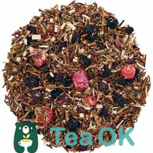 Чай Зелений ройбуш Червоні ягоди 