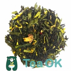 Купаж чорного та зеленого чаю Соковита диня