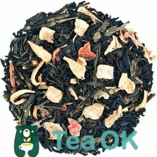 Купаж чорного та зеленого чаю Соковитий манго 