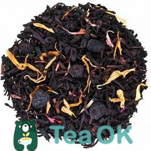 Чай чорний з добавками Смородина з ароматом шампанського 