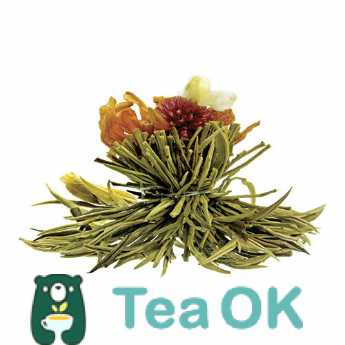 Чай зелений елітний зв’язанний Серце красуні 100г 