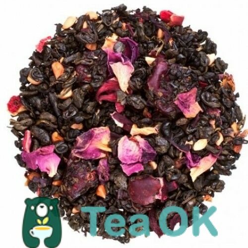 Чай зелений з добавками Гранатова квітка 